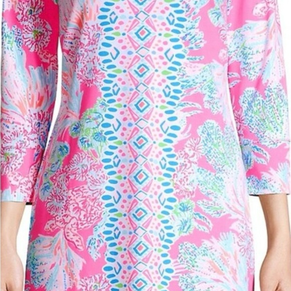 Lilly Pulitzer Nadine Shift Dress 3/4 Sleeve Small - Picture 3 of 16